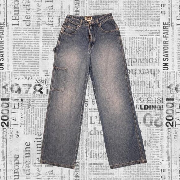 Y2K denim carpenter style jeans - Picture 1 of 4